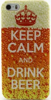 iphone6 Cover - "Keep Calm and Drink Beer"