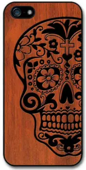 iphone6 & iphone7 Cover - Wooden Skull