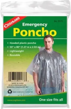 Emergency Poncho - Klar