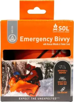 SOL - Emergency Bivvy with Rescue Whistle