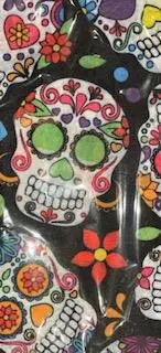 Mexican Dead Mask Neck Gaiter