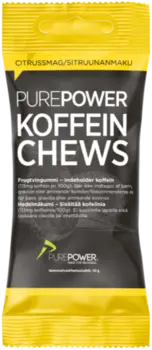 PurePower Citrus Koffein Chews
