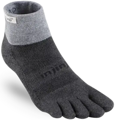 Injinji - Trail Performance - Mini Crew - Granite