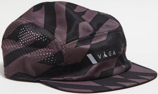 Våga - Feather Racing Cap - Black / Charcoal Grey