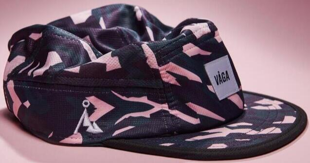 Våga - Club Cap - Black / Khaki Green / Pink