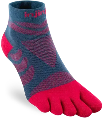 Injinji - Ultra Run - Mini Crew - Women - Berry